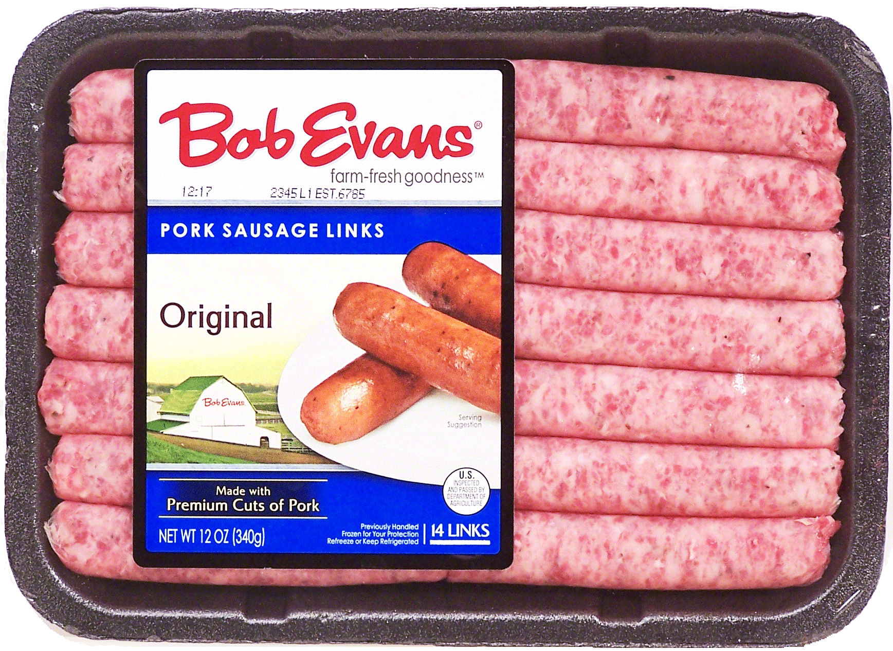 Bob Evans  original pork sausage links, 14-count Full-Size Picture